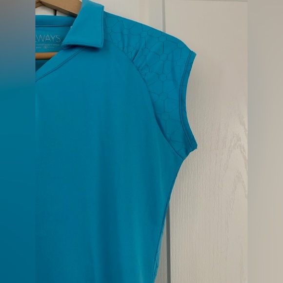 Nancy Lopez Golf Fairways Deluxe Dri Teal Golf Shirt S - Picture 3 of 7